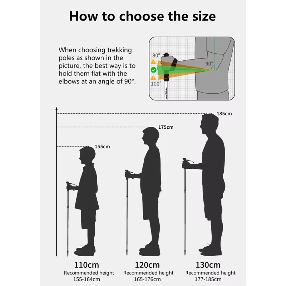 Bastones Plegables Naturehike Lightwind Pro Purple 11