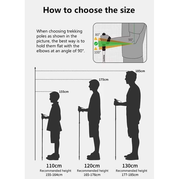 Bastones Plegables Naturehike Lightwind Pro Purple 11