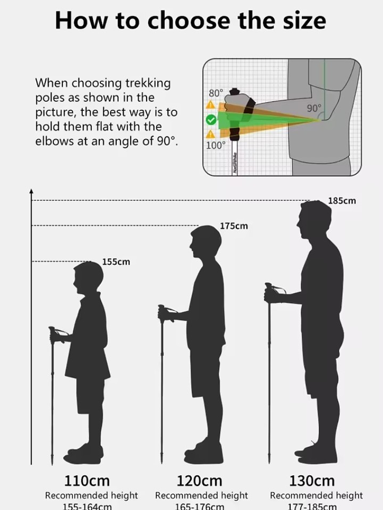 Bastones Plegables Naturehike Lightwind Pro Purple 11