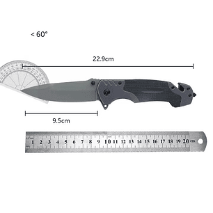 Cuchillo Plegable Táctico EDC 22,9 cm