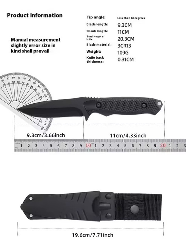 Cuchillo Táctico Outdoor Full Tang con Funda 2