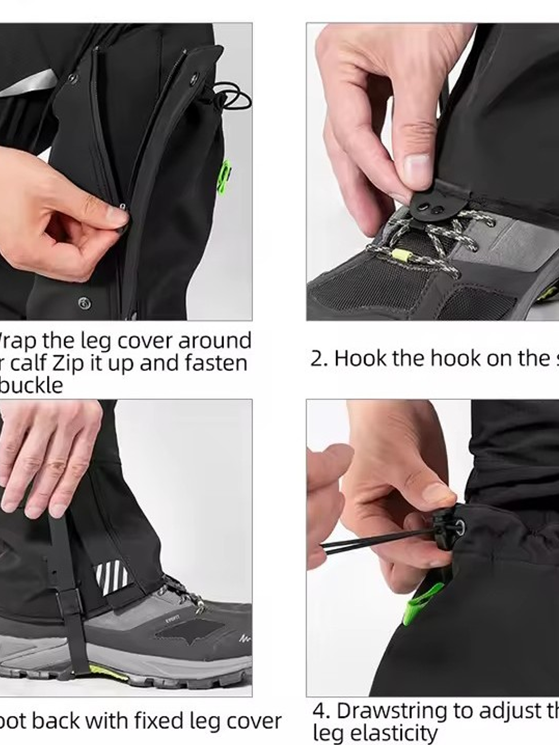 Polainas  Impermeables para Nieve y Trekking Rockbros T S/M 7