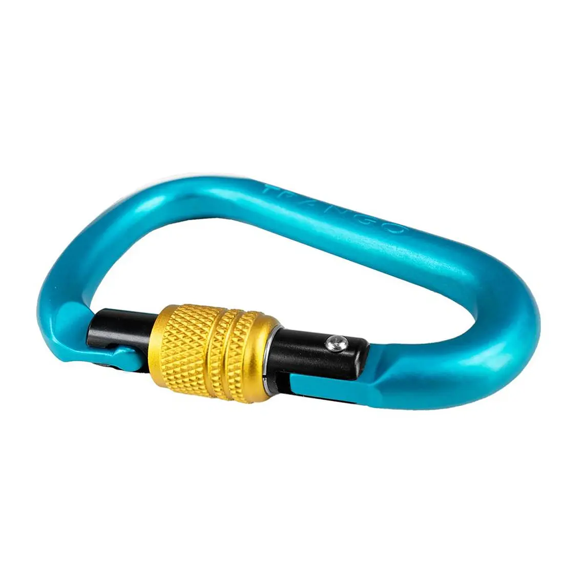Mosquetón HMS Screwlock Trango Regulock Cyan para Escalada 2