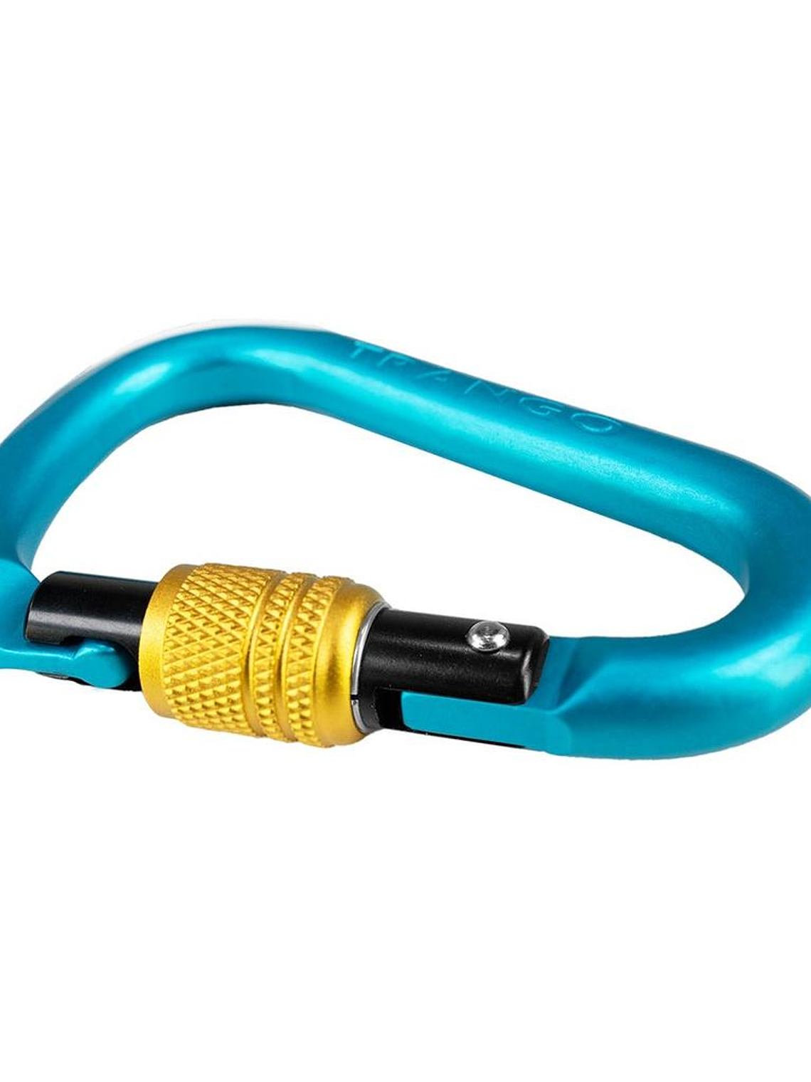 Mosquetón HMS Screwlock Trango Regulock Cyan para Escalada 2