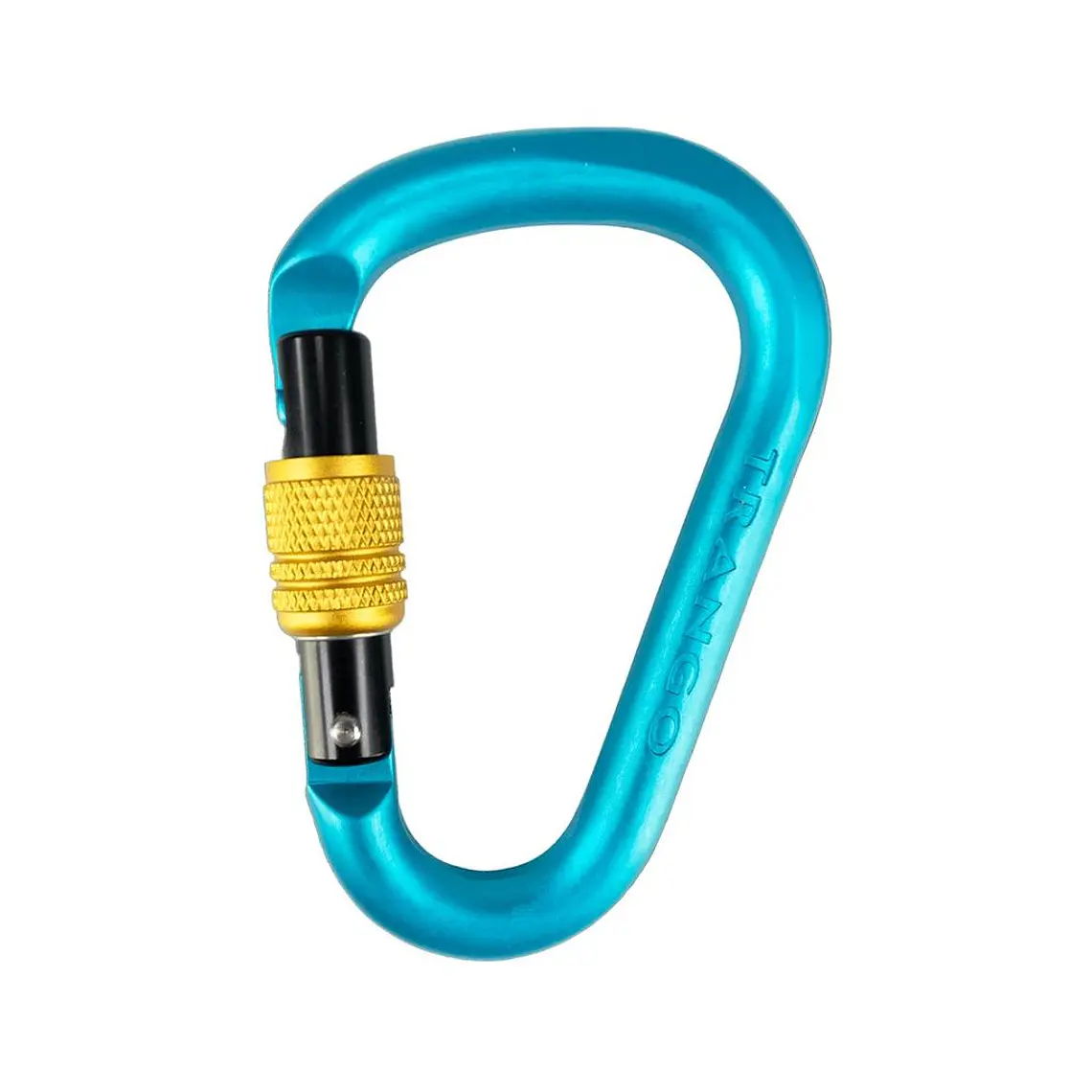 Mosquetón HMS Screwlock Trango Regulock Cyan para Escalada 1