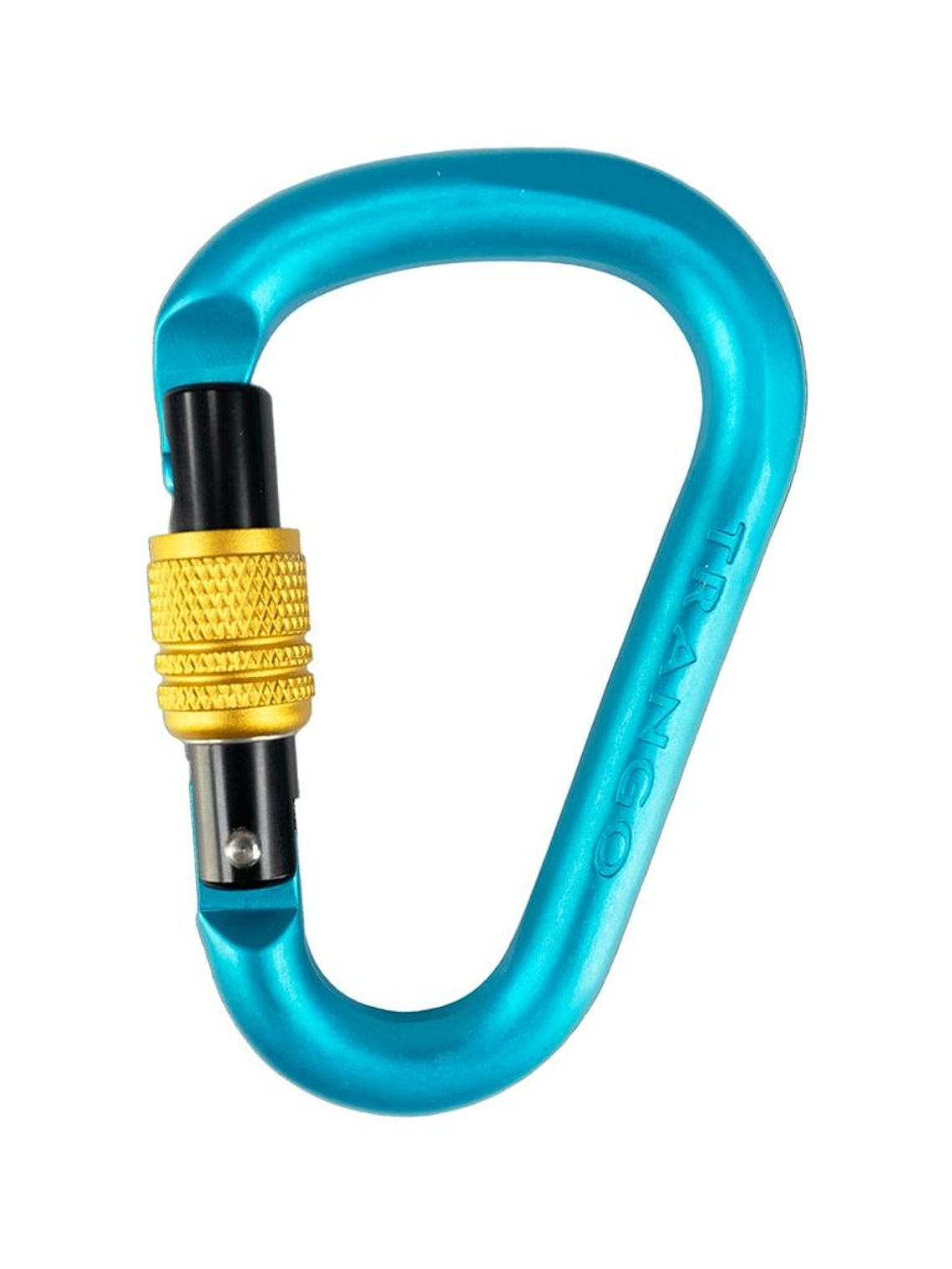 Mosquetón HMS Screwlock Trango Regulock Cyan para Escalada 1