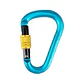 Mosquetón HMS Screwlock Trango Regulock Cyan para Escalada - thumbnail 1