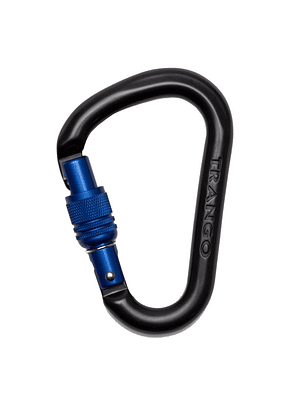 Mosquetón HMS Seguro Rosca Black Trango 25kN