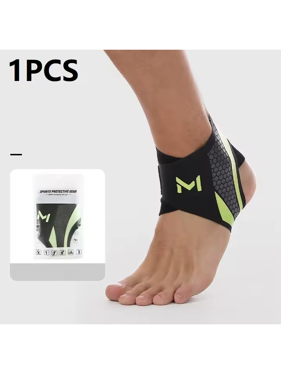 Tobillera de Compresión Elástica – Soporte y Estabilizador de Tobillo Deportivo 6