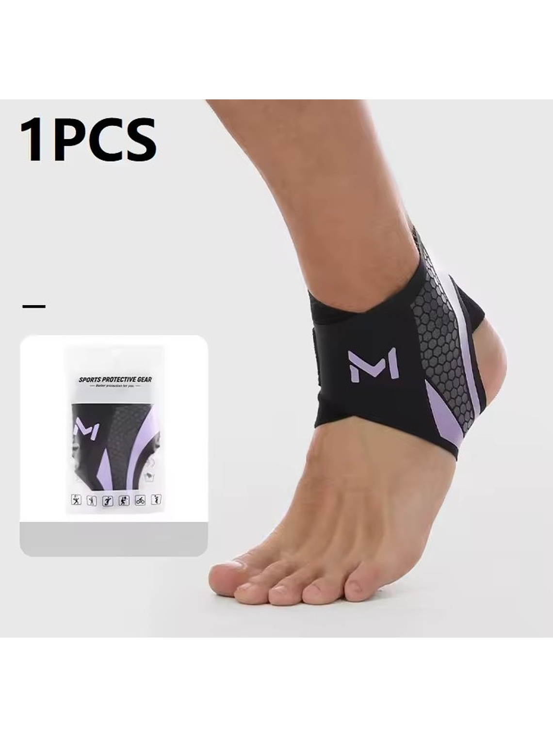 Tobillera de Compresión Elástica – Soporte y Estabilizador de Tobillo Deportivo 5