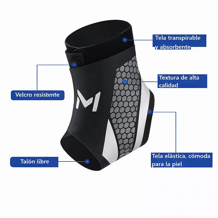 Tobillera de Compresión Deportiva – Maseda/ Despacho mismo día hábil TYC 6