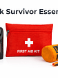 Pack Survivor Essential /Botiquín-Manta Térmica con Silbato-Linterna Dínamo - vignette 1