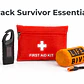 Pack Survivor Essential /Botiquín-Manta Térmica con Silbato-Linterna Dínamo - Miniatura 1