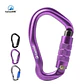 Mosquetón Automático Certificado 23kN Morado | Camnal - Miniatura 3