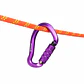 Mosquetón Automático Certificado 23kN Morado | Camnal - Miniatura 2