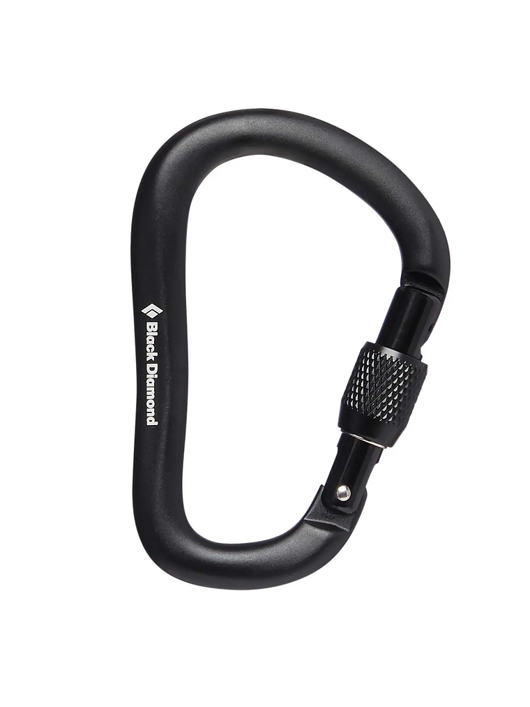Mosquetón Black Diamond RockLock Screwgate 24kN | HMS Grande de Rosca 2