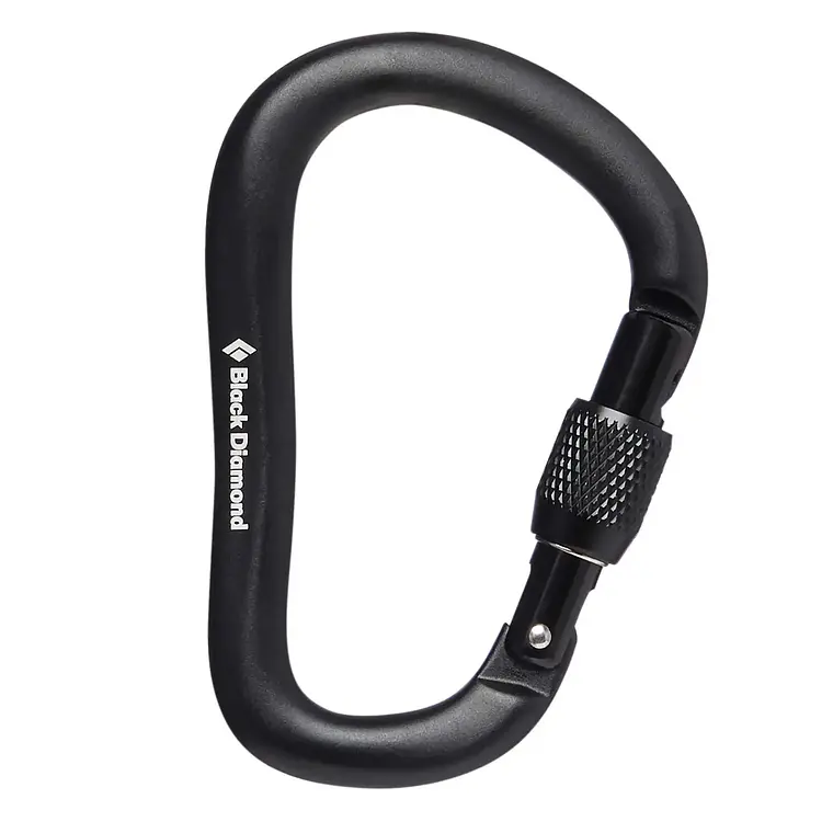 Mosquetón Black Diamond RockLock Screwgate 24kN | HMS Grande de Rosca 2