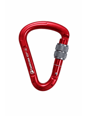 Mosquetón HMS Seguro Rosca 28kN Certificado | Alta Resistencia