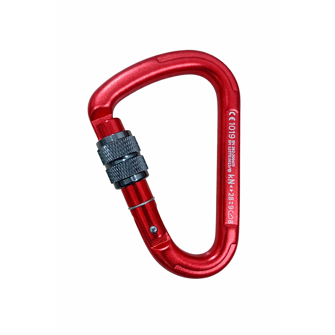 Mosquetón HMS Seguro Rosca 28kN Certificado | Alta Resistencia 2