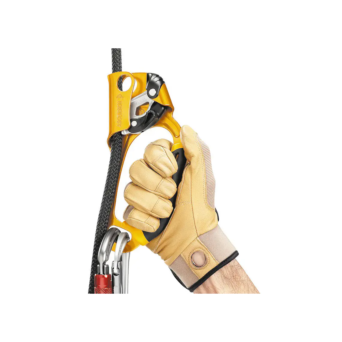 Puño Derecho Bloqueador Petzl ASCENSION para Ascenso por Cuerda 3