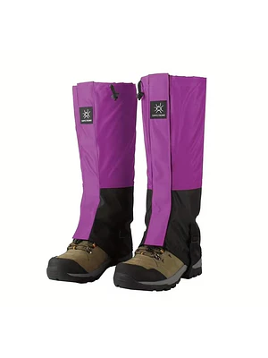 Polainas Impermeables de Montaña | Protección contra lluvia, nieve y barro | Samstrong- Purple