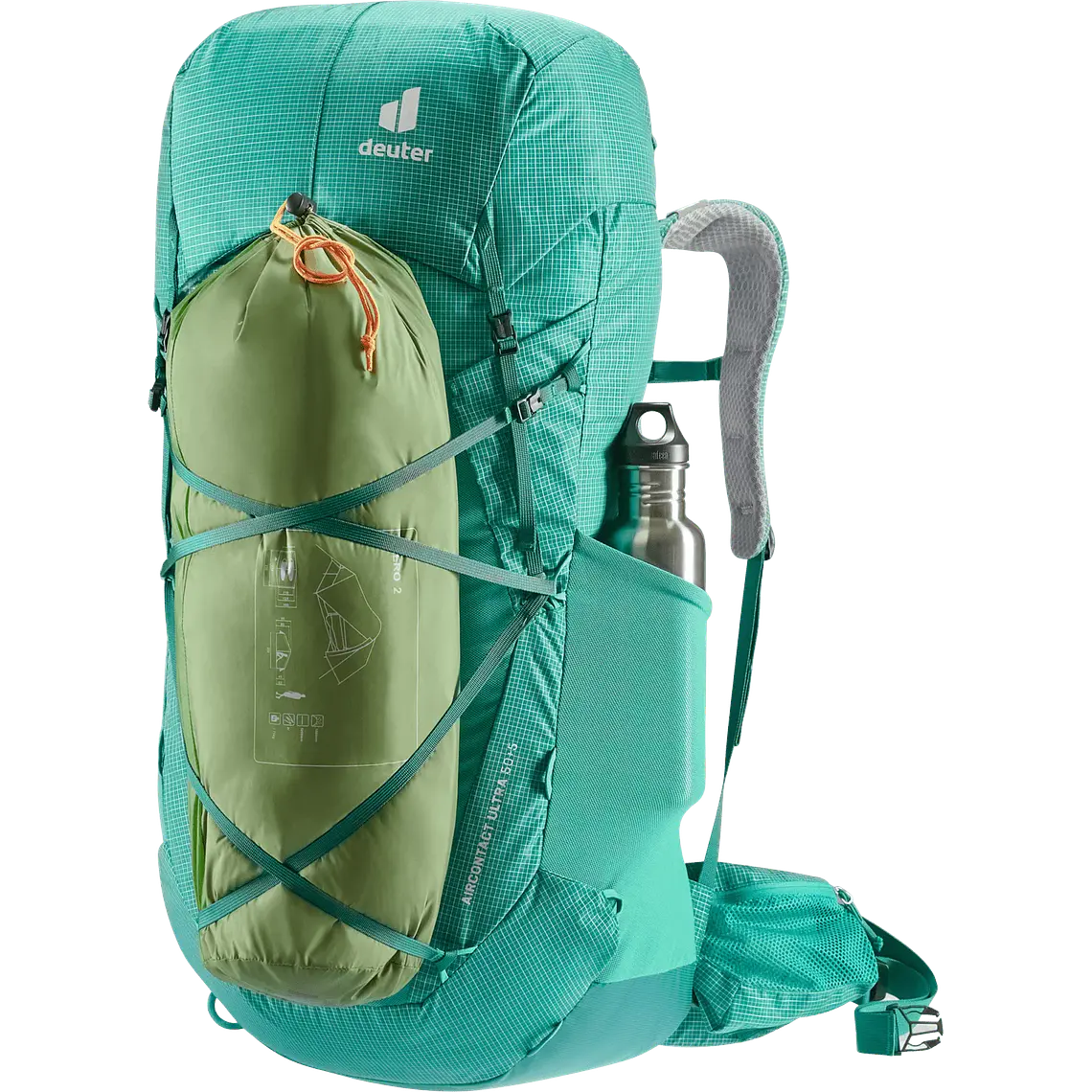 Mochila Deuter Aircontact Ultra 50+5 L – Trekking y Larga Distancia 7
