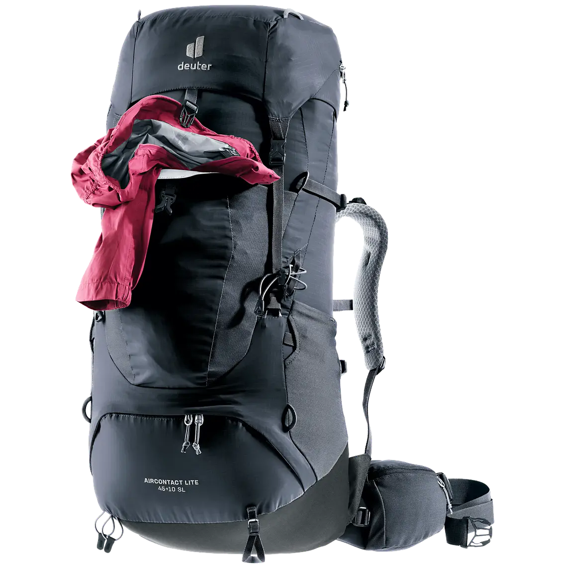 Mochila Deuter Aircontact Lite 45+10 SL – Comodidad y Ajuste 9