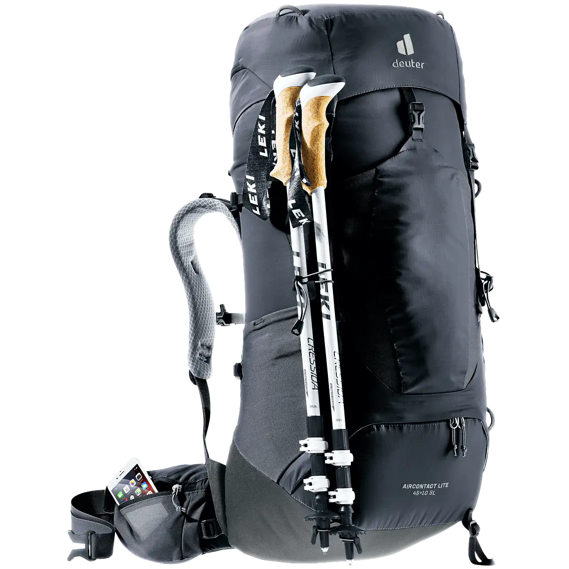 Mochila Deuter Aircontact Lite 45+10 SL – Comodidad y Ajuste 10