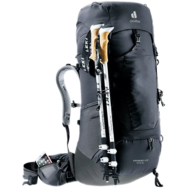Mochila Deuter Aircontact Lite 45+10 SL – Comodidad y Ajuste 10