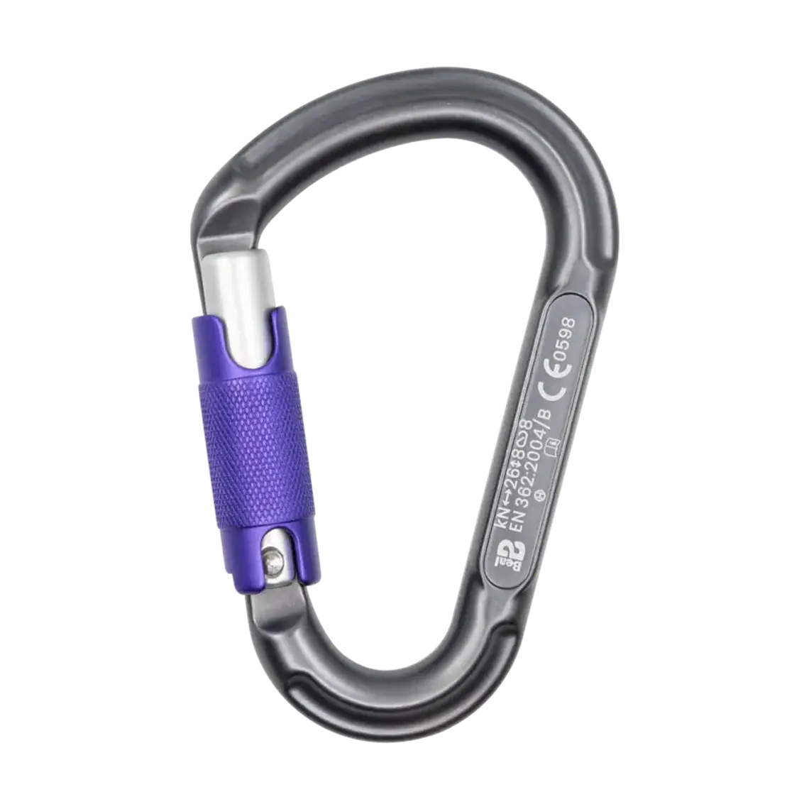 Mosquetón Aluminio HMS 3 Tiempos 26kN Be lock 3-Matic – BEAL 1