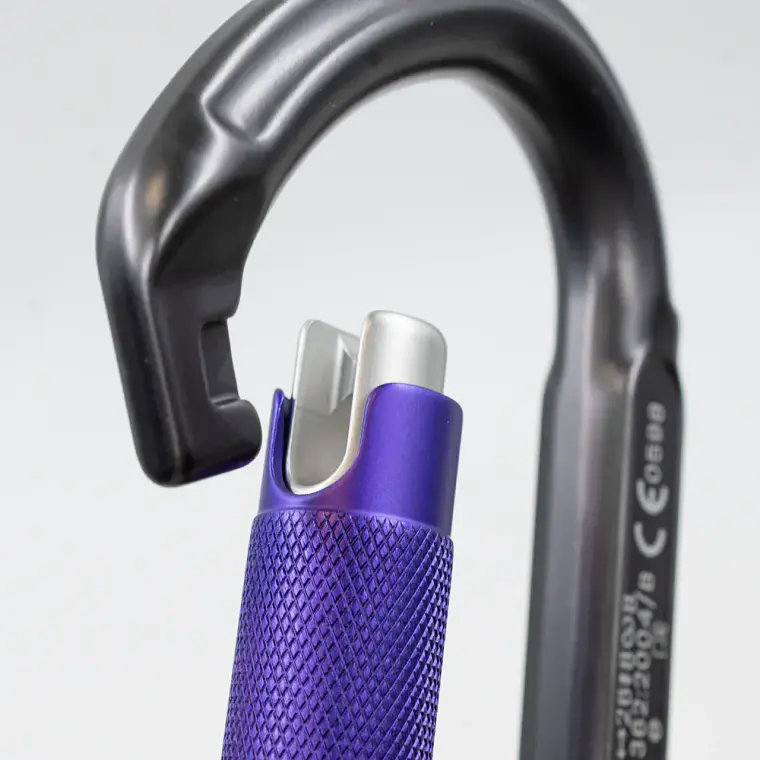 Mosquetón Aluminio HMS 3 Tiempos 26kN Be lock 3-Matic – BEAL 2