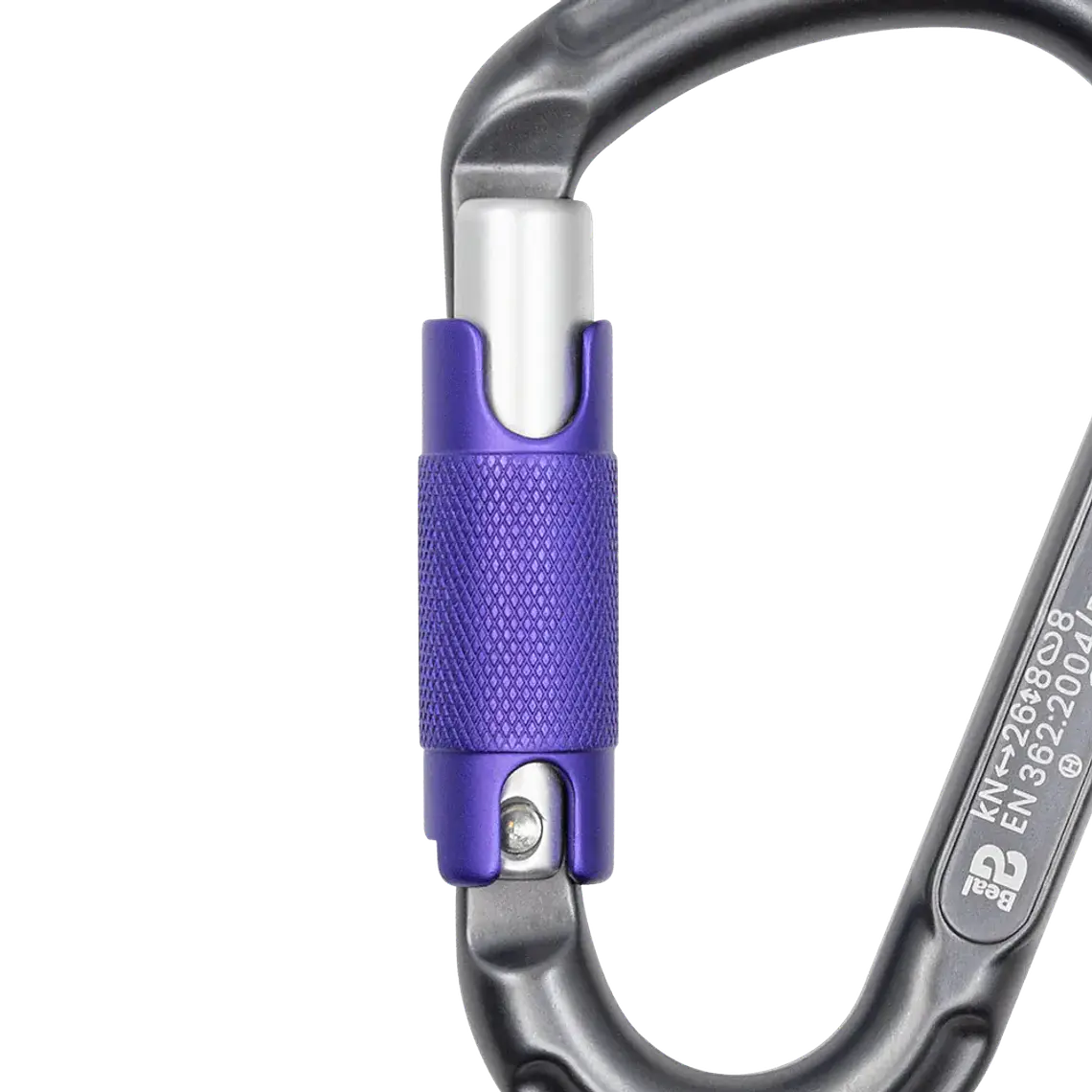 Mosquetón Aluminio HMS 3 Tiempos 26kN Be lock 3-Matic – BEAL 4