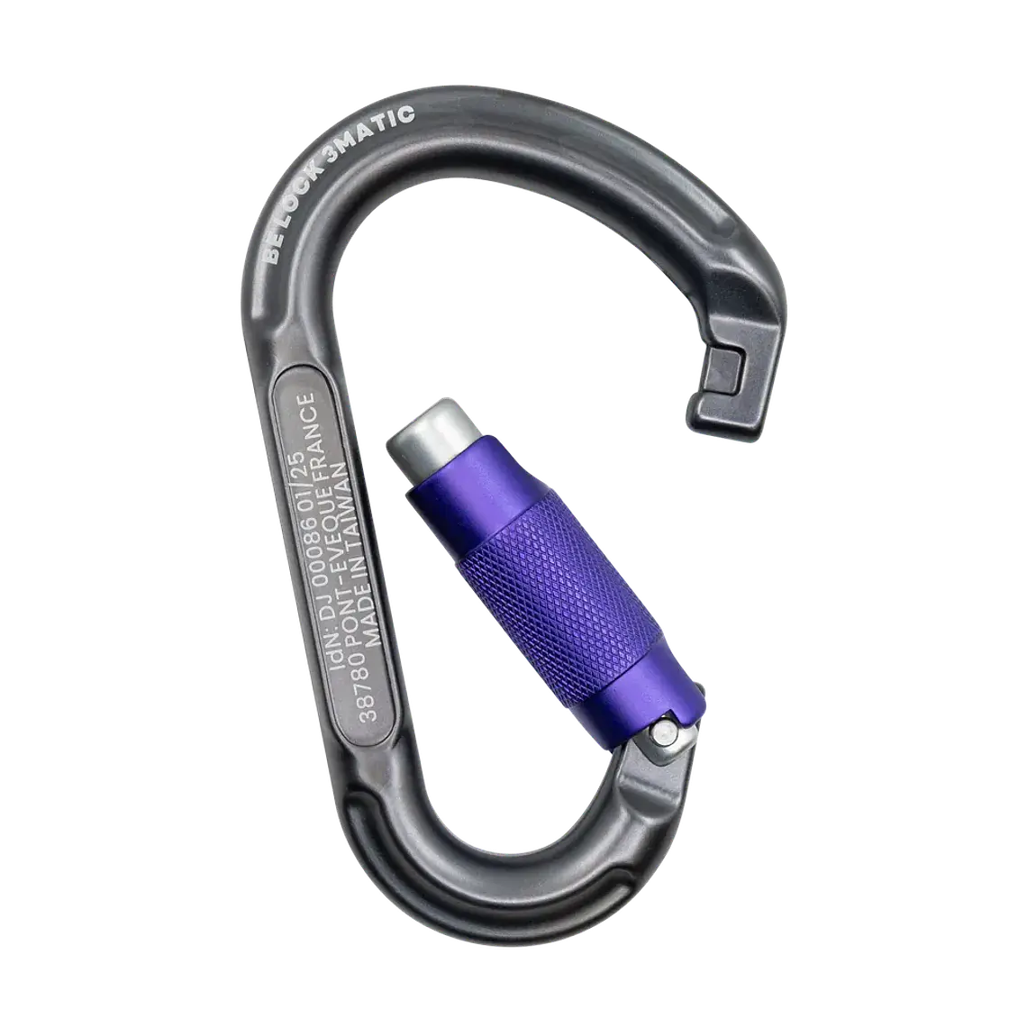 Mosquetón Aluminio HMS 3 Tiempos 26kN Be lock 3-Matic – BEAL 6