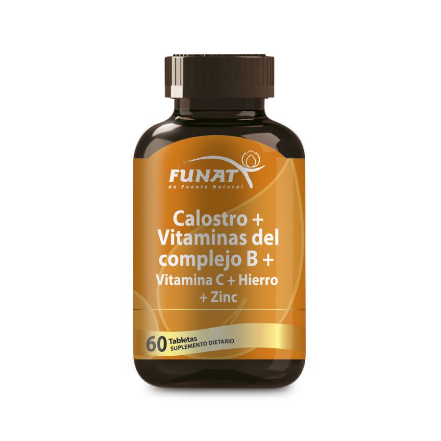 Calostro + Vitaminadel Complejo B + Vitamina C + Hierro +...