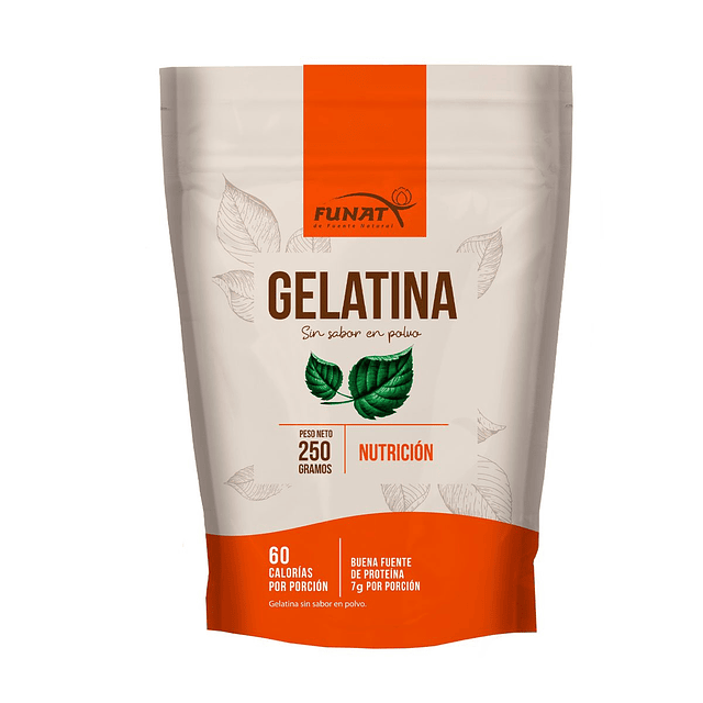 Gelatina Sin Sabor X 250Gr