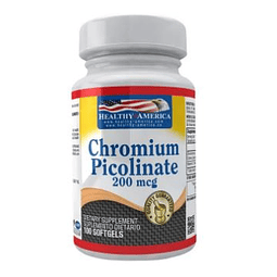  Chromium Picolinate 200mcg 100 Softgels