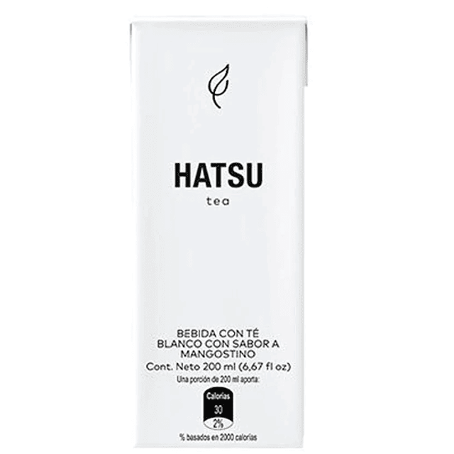 Hatsu Tea Sabor Mangostino 200Ml