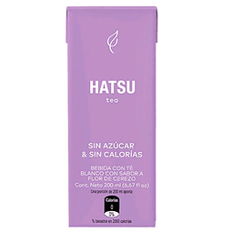 Hatsu Tea Sabor Flor De Cerezo 200Ml