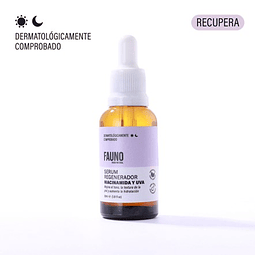 Serum Regenerador Niacinamida Y Uva Fauno X 30 Ml