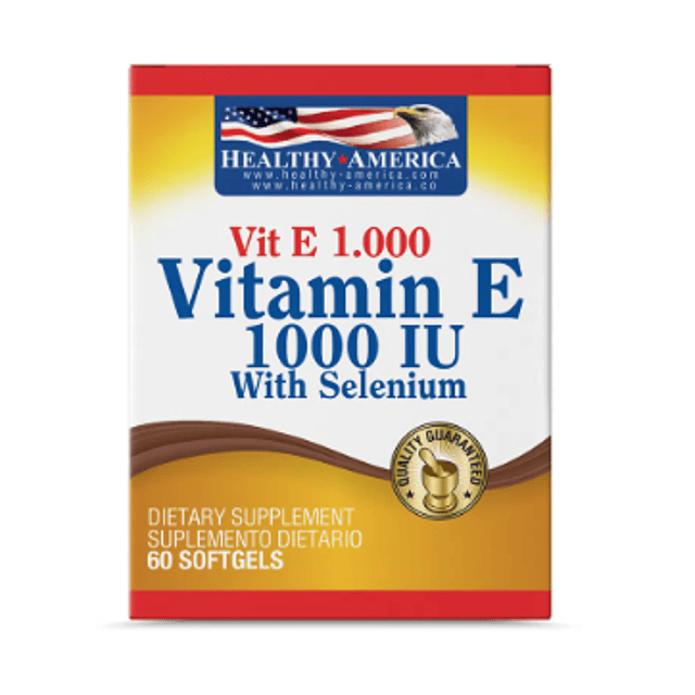 Vitamina E 1000 Iu W Selen 60 Cps