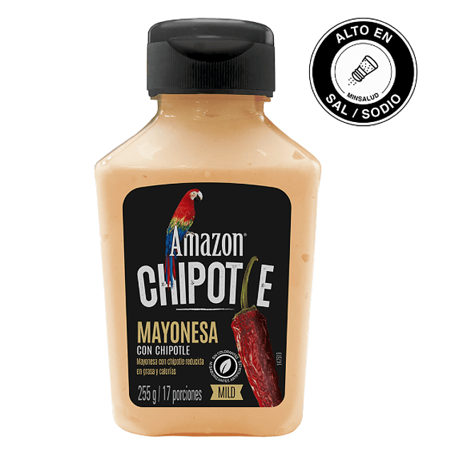 Salsa Mayonesa  Con Chipotle Amazon X 255G