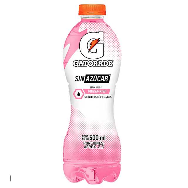 Gatorade Fresa Kiwi X500 Sin Azucar