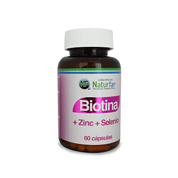 Biotina+Zinc+Selenio Cap X60 Naturfar