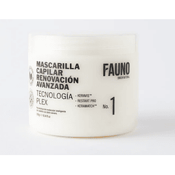 Mascarilla Capilar Renovacion Avanzada Tecnologia Plex Fauno 300 Gr