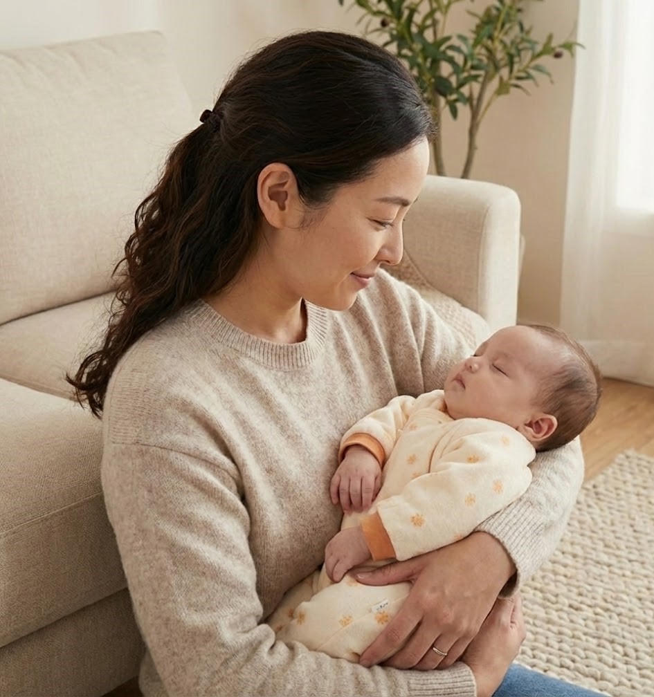 Enterito Copo de Nieve Naranjo – Triple Capa que Abriga con Suavidad y Protección 4