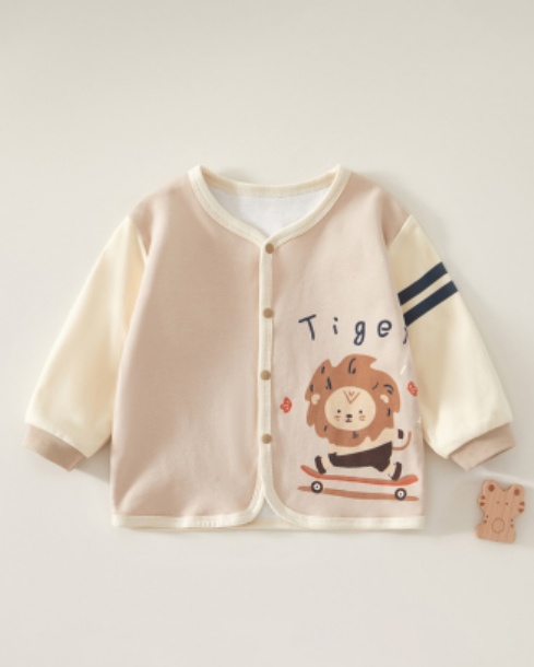 Chaleco Tigre Aventurero – 100% Algodón Natural para Piel Sensible 1