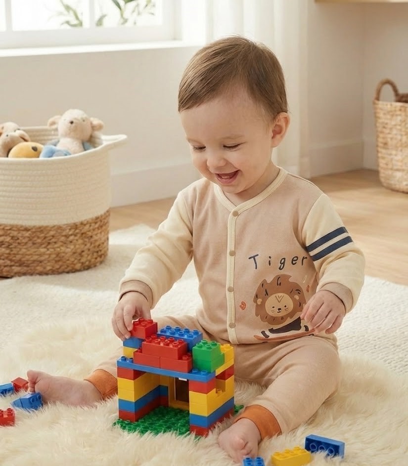 Chaleco Tigre Aventurero – 100% Algodón Natural para Piel Sensible 4