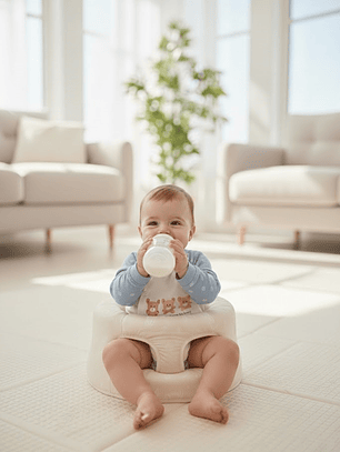 Enterito Ositos Bakery Celeste – 100% Algodón Suave para Piel Sensible