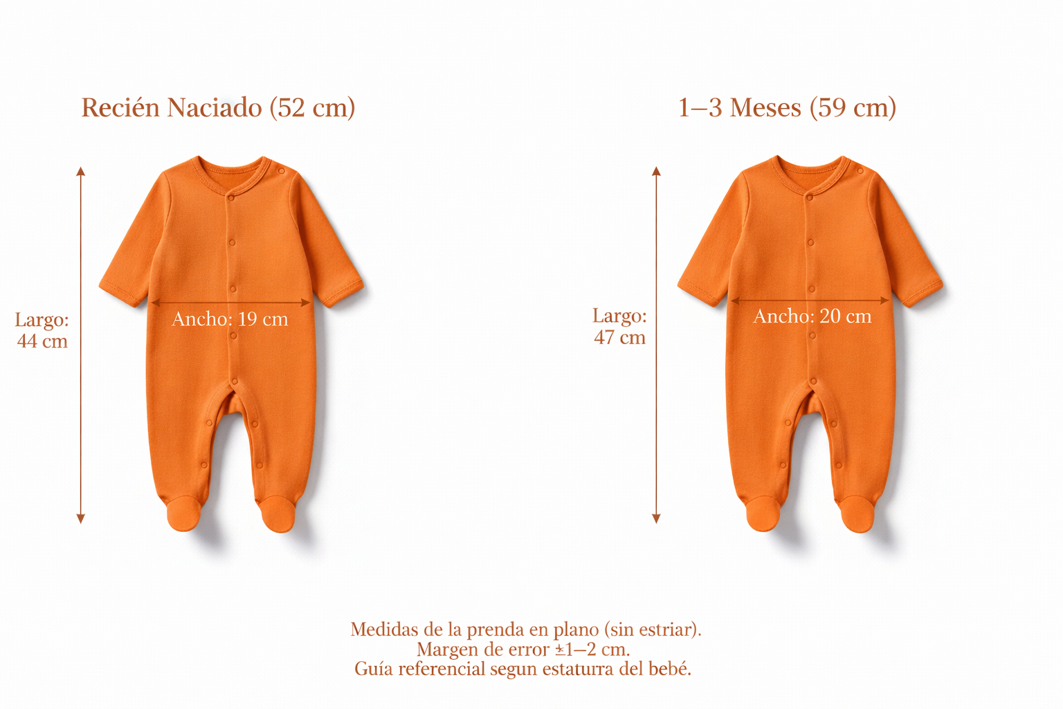 Enterito Copo de Nieve Naranjo – Triple Capa que Abriga con Suavidad y Protección 8