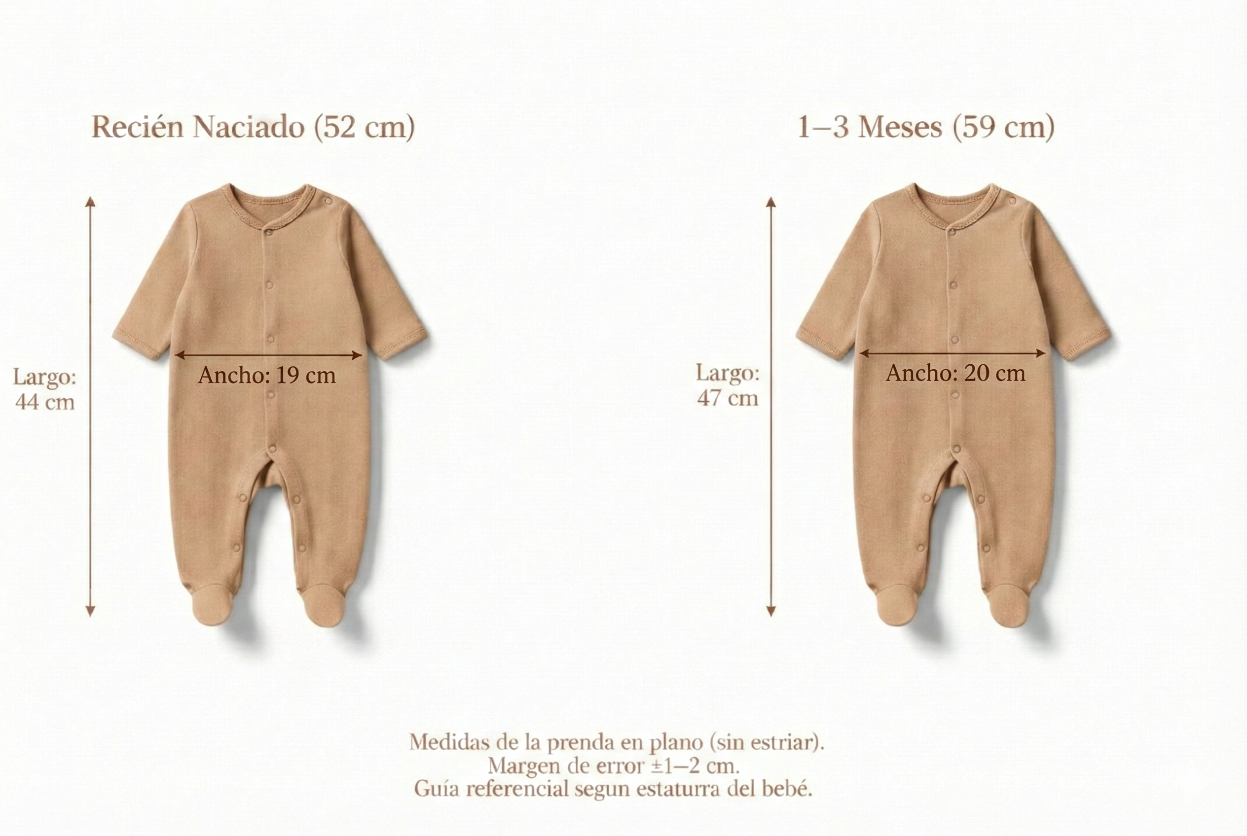 Enterito Osito Clásico Blanco – 100% Algodón Natural para Piel Sensible 7